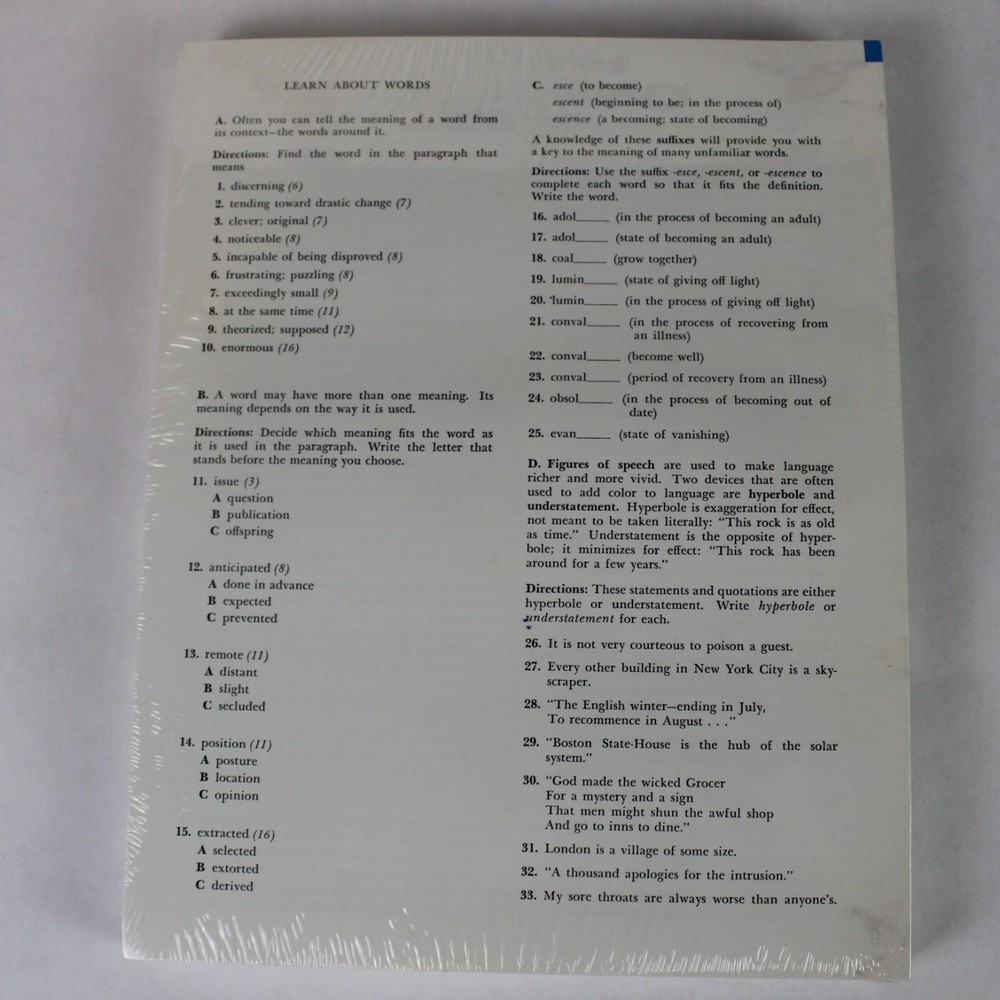 Hooked on Phonics Your Reading Power SRA Learning Set Cassette 1992 Complete