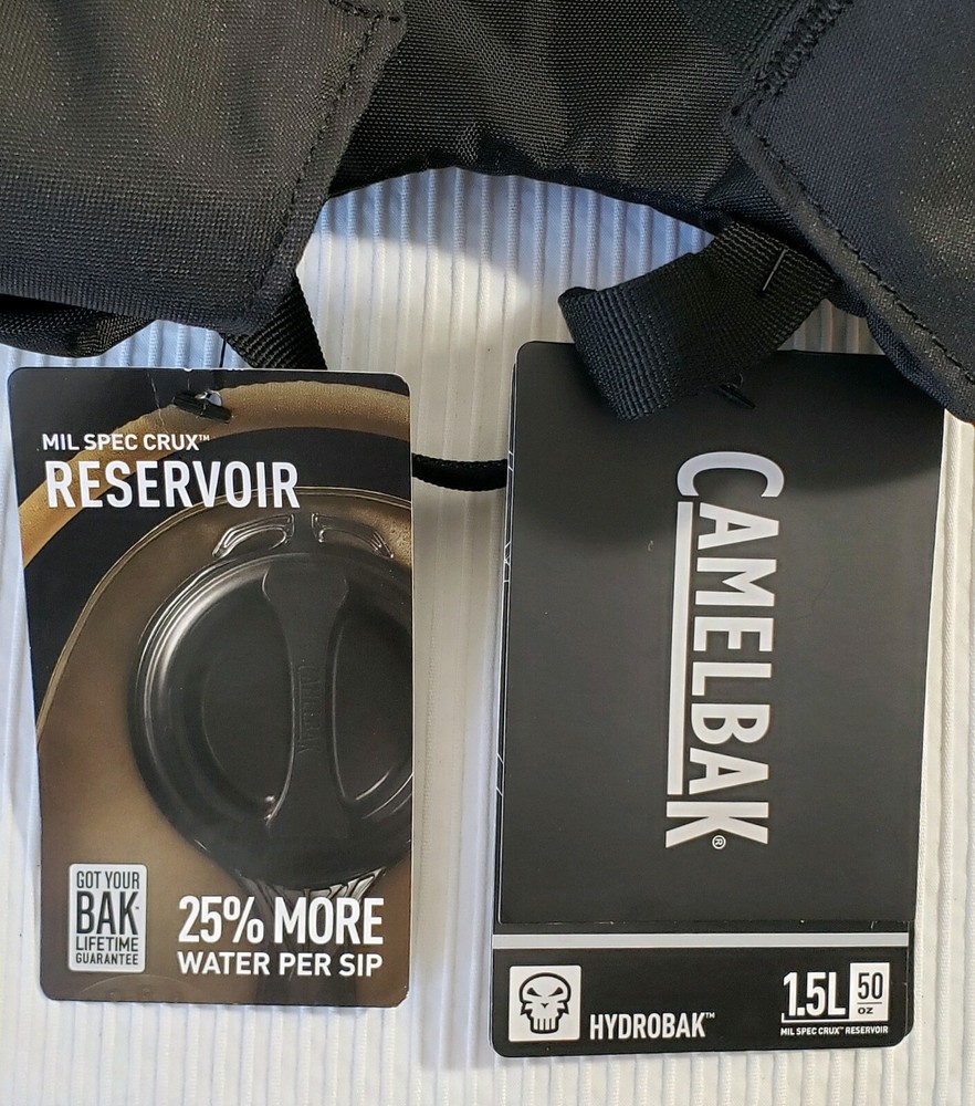 Camelbak Maximum Gear Hydration Pack Backpack Military Black *With 50 oz Bladder