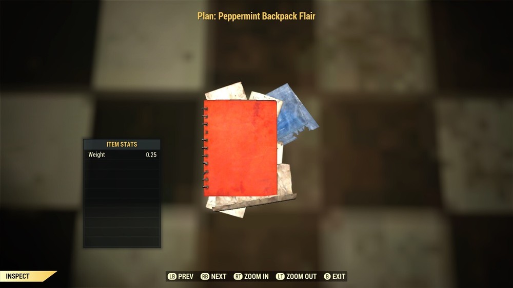 (Xbox) Peppermint Backpack Flair Plan