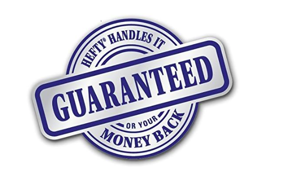 Hefty Easy Flaps Multipurpose Large Trash Bags, Unscented, 30 Gallon, 40 Count