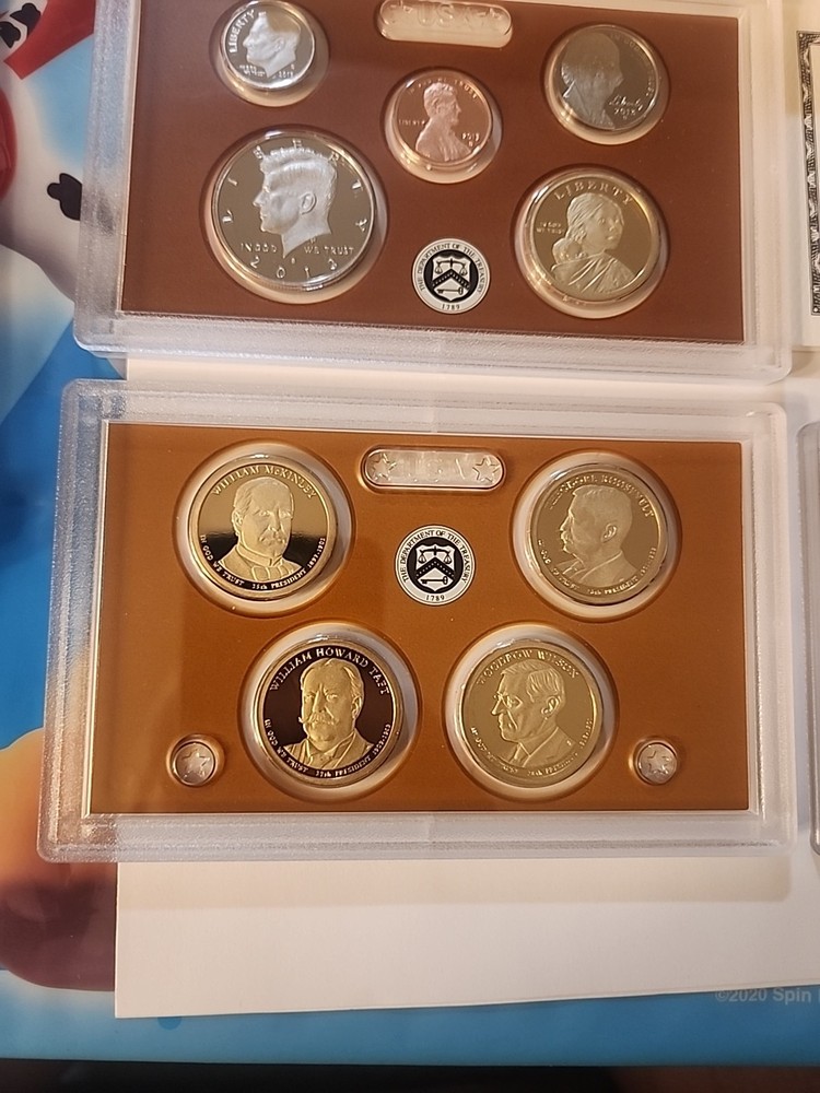 2013 US Mint 14 Piece Proof Set w/Box & COA