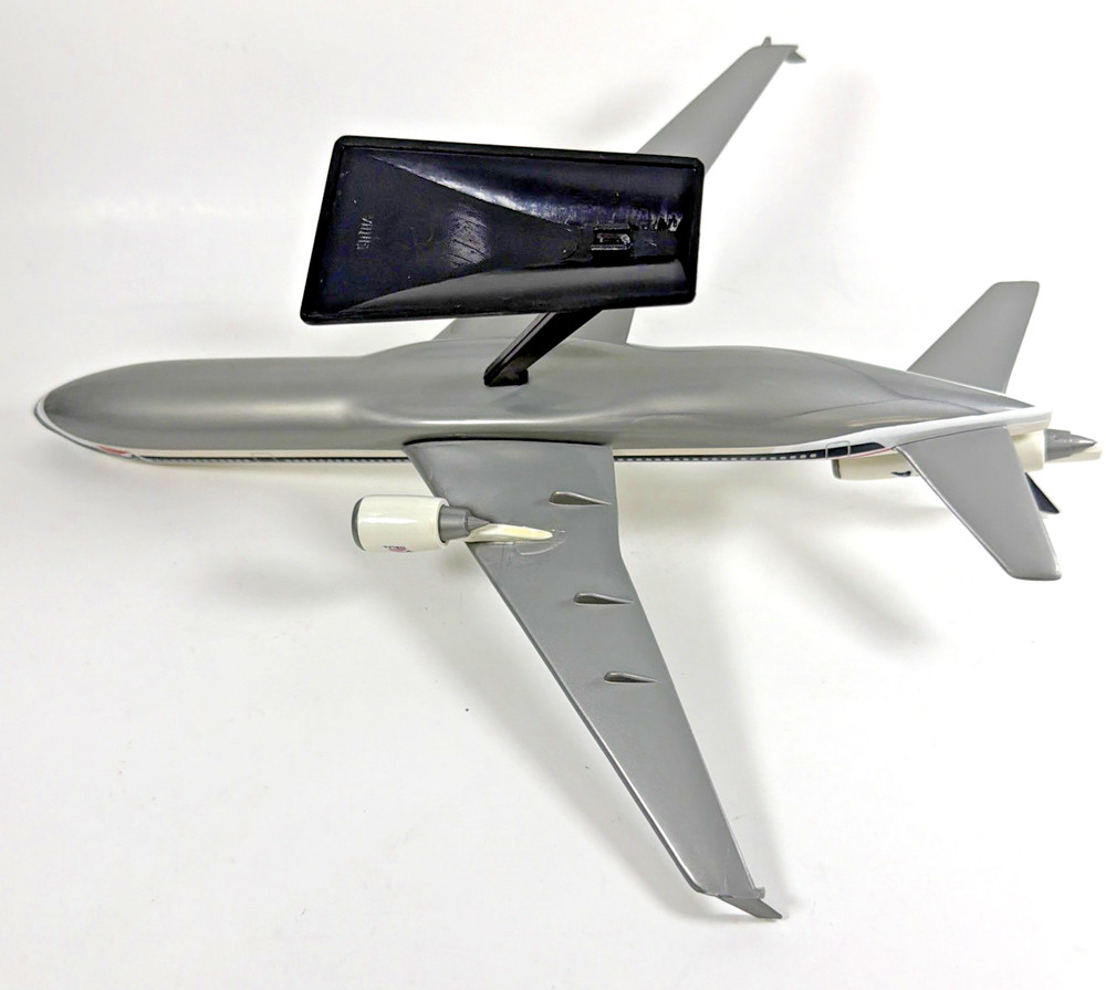 Delta Airlines DC-10 Airplane Model with Stand