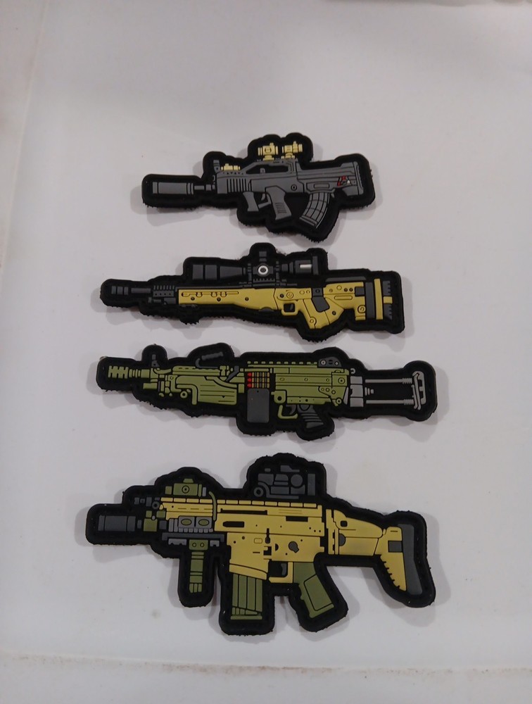 Pvc Morale Assault Rifle Patch Lot