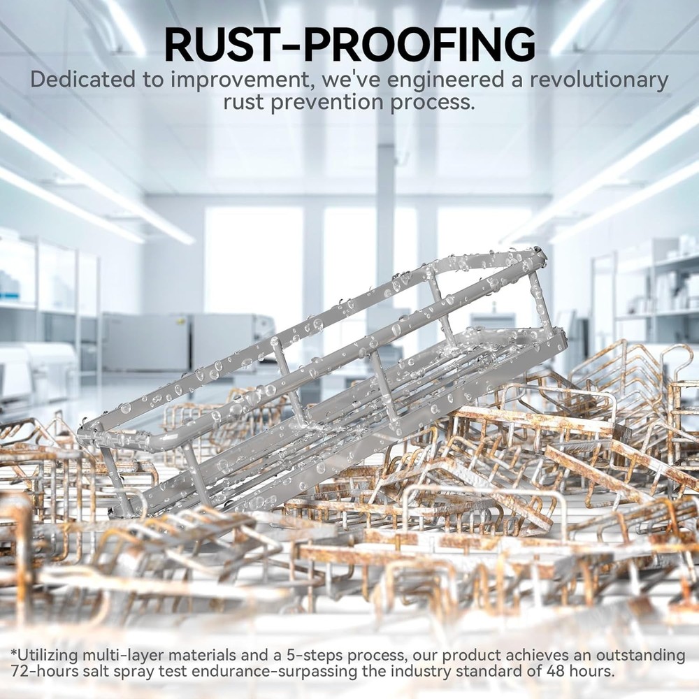 Shower Caddy Organizer, No Drilling Needed