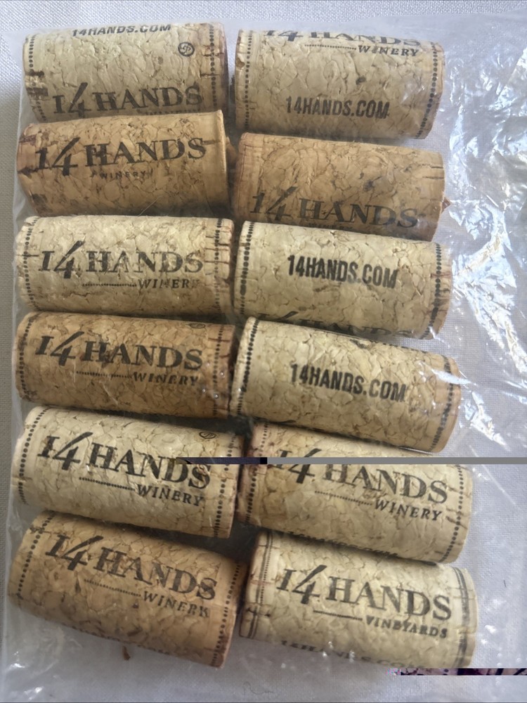 Premium Wine Corks Natural - Used 12- 14 Hands