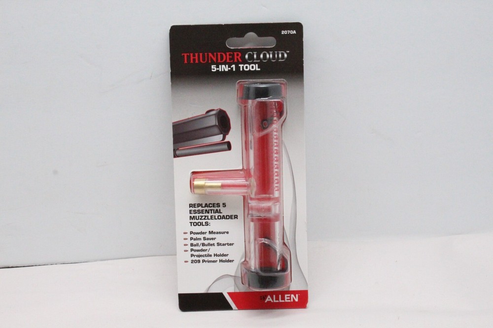 New Allen Thunder Cloud Black Powder 5-In-1 Loading Tool (2070A)