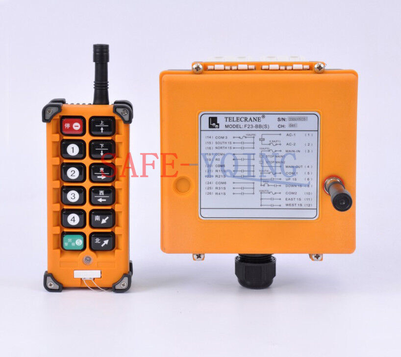 F23-BB(S) 220V 2 Transmitter+1 Receiver Industrial Crane wireless Remote Control
