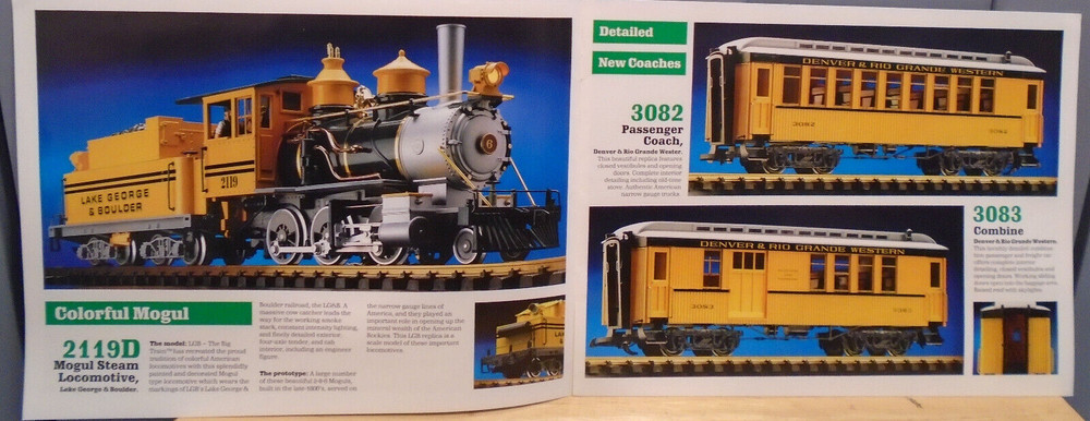LGB NEW ITEMS FOR '89 16 PAGE CATALOG