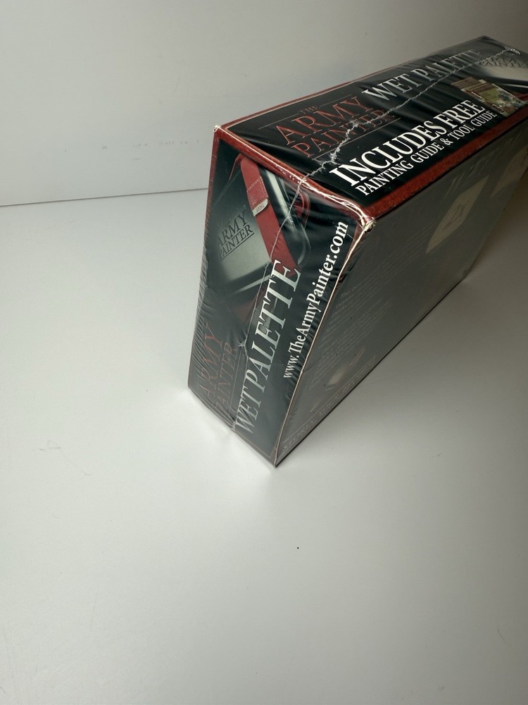 Army Painter Wet Palette Brush & Storage NEW See Description