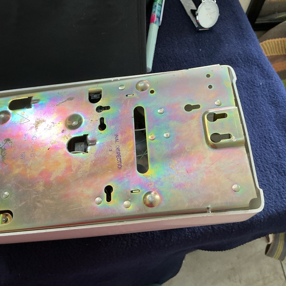 1970s ROTARY WHITE WALL PHONE Bell Systems
