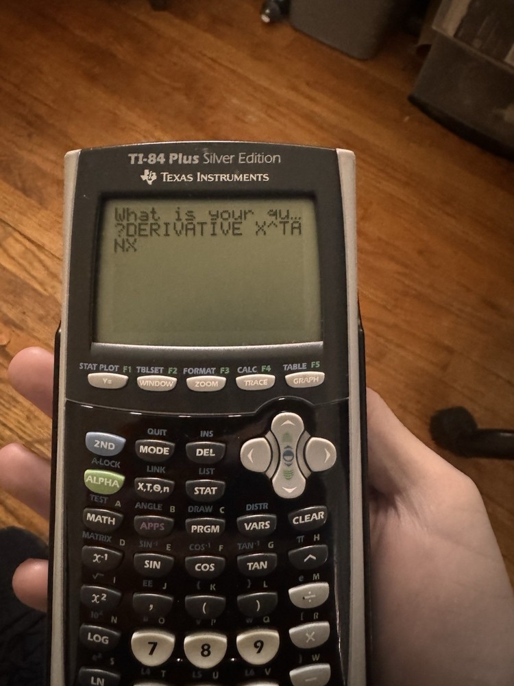 TI-84 Plus Smart Calculator – Modified w/ AI Chatbot Program