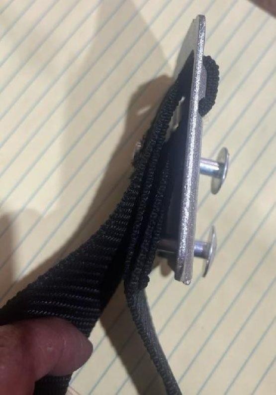 Roll Down Trailer Door Pull Strap Assembly 28.75" Long and 2.0 " Wide 5 Pack