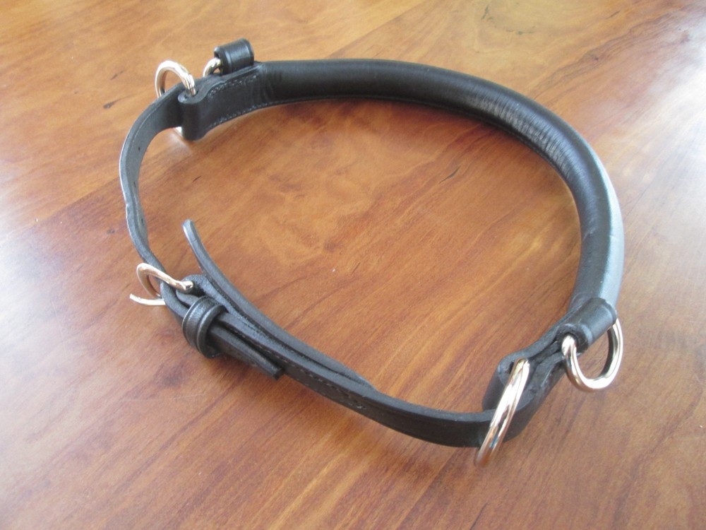 Tory Leather Jumping Hackamore Black NEW