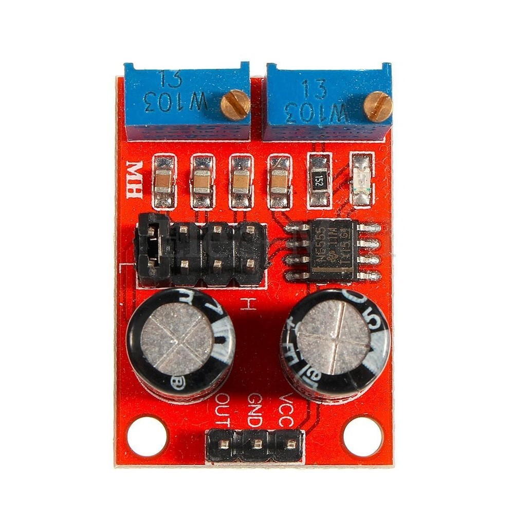 NE555 Duty Cycle Frequency Adjustable Square Wave Signal Generator Board Module