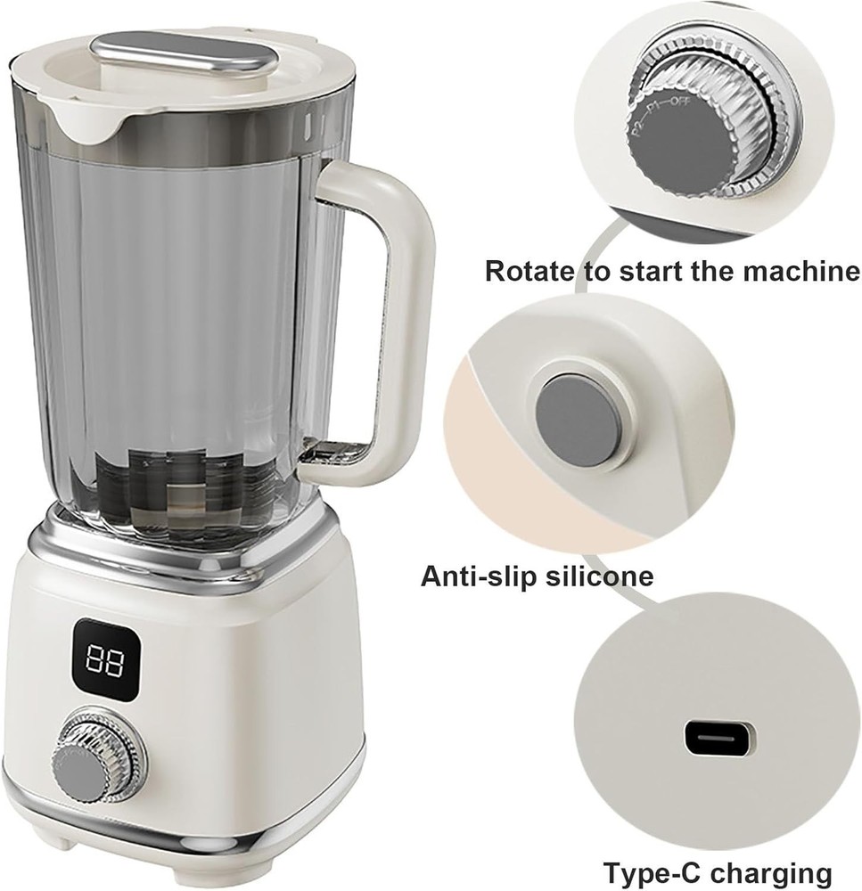 Small Blender Juice Extractor, Multi-Functional Fruit Juice Machine, Portable