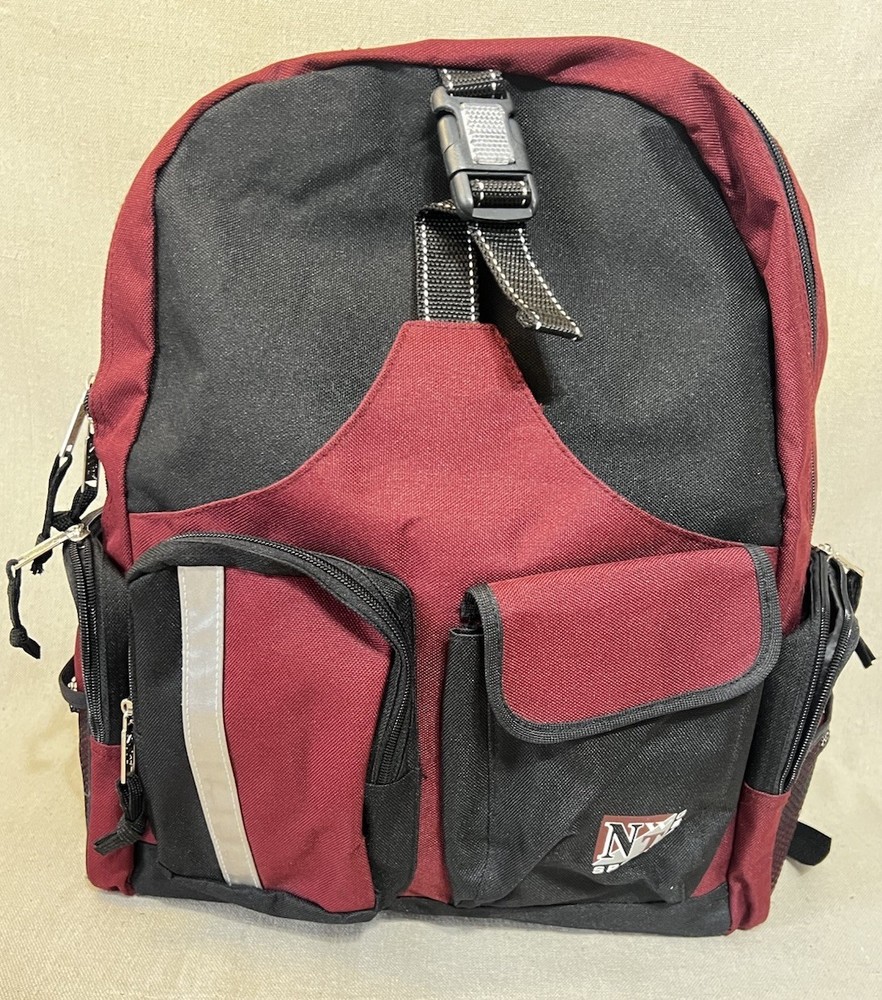 Northwest Territory Red Full-Size Backpack – Multiple Pockets & Storage