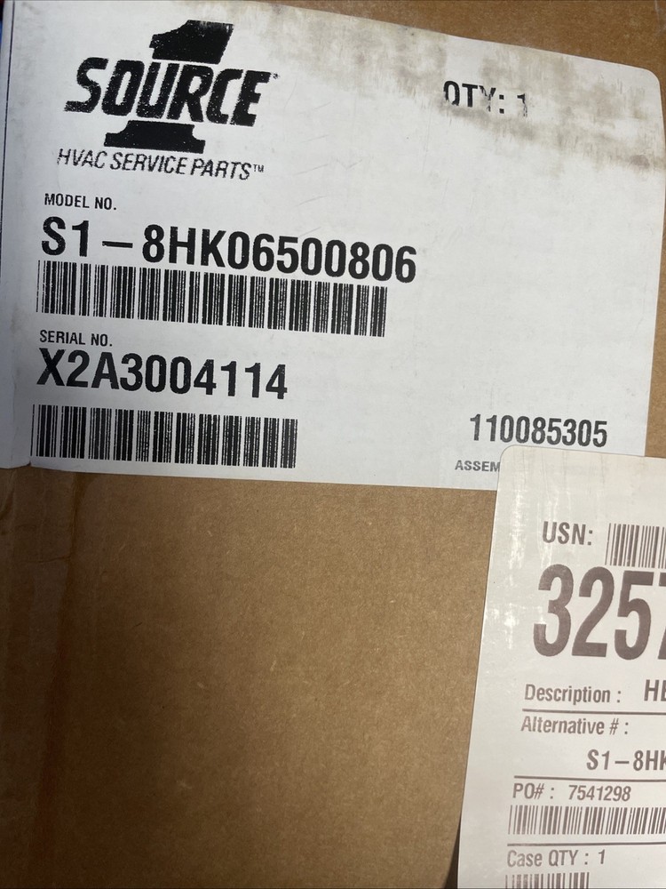 Source 1 Electric 240v 7.7kW Heater Kit Air Handler S1-8HK06500806 1 Phase (NEW)