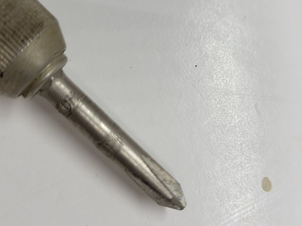 Vintage Interchangeable Screwdriver Set w/ Bits & Leather Case