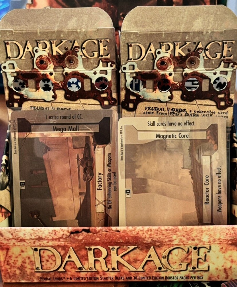 Dark Age: Feudal Lords CCG (1996) Unsealed Starter Deck Sets