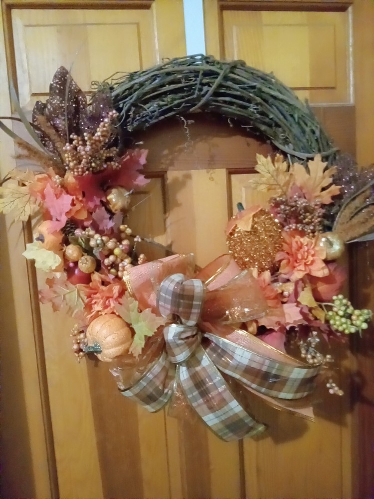 Fall Grapevine Wreath