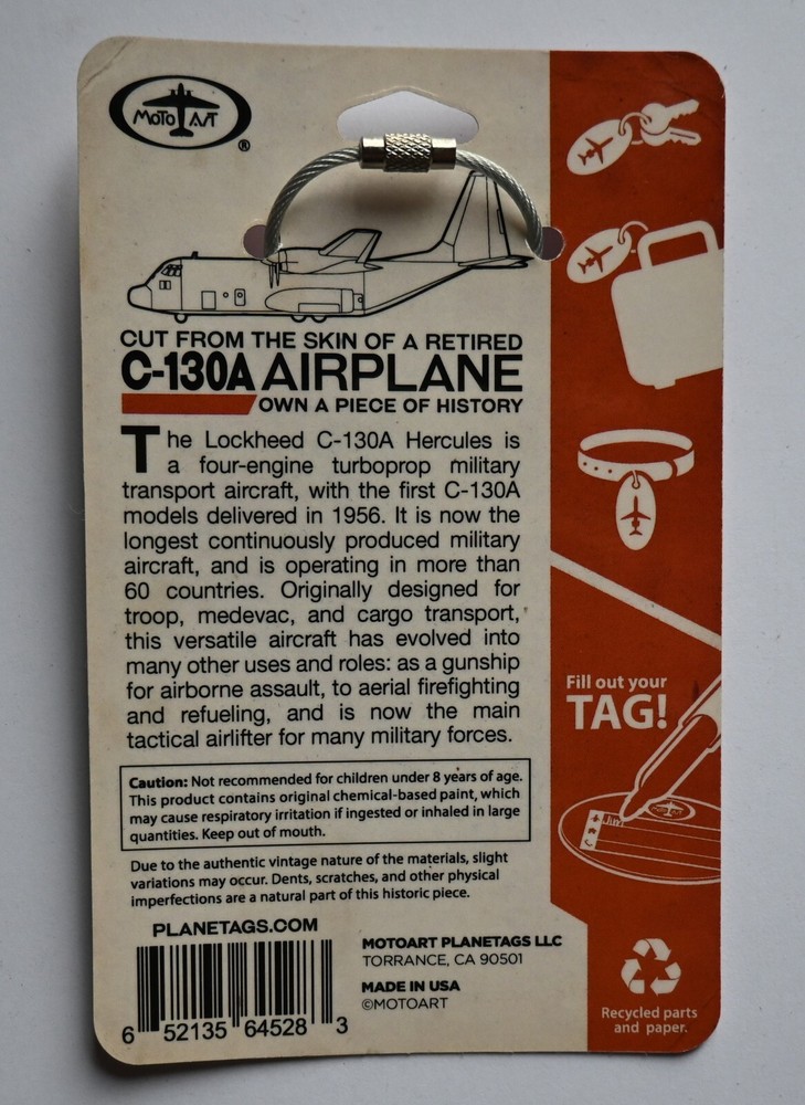 Lockheed C-130A Hercules Planetag SOLD OUT
