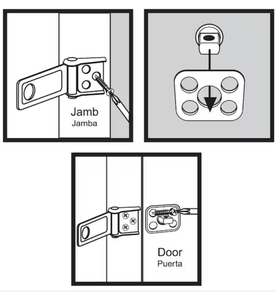 Everbilt Rotating Past Safety Hasp/Latch Galvanized
