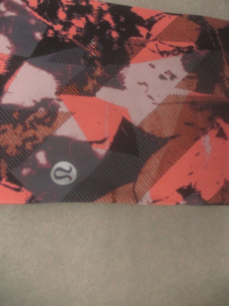Lululemon Size 4 Womens Multicolor Compression Pull On Athletic Leggings 426