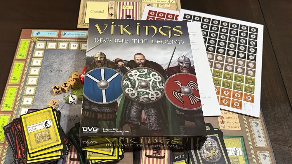 Dan Verssen Games Vikings: Become the Legend Core Game