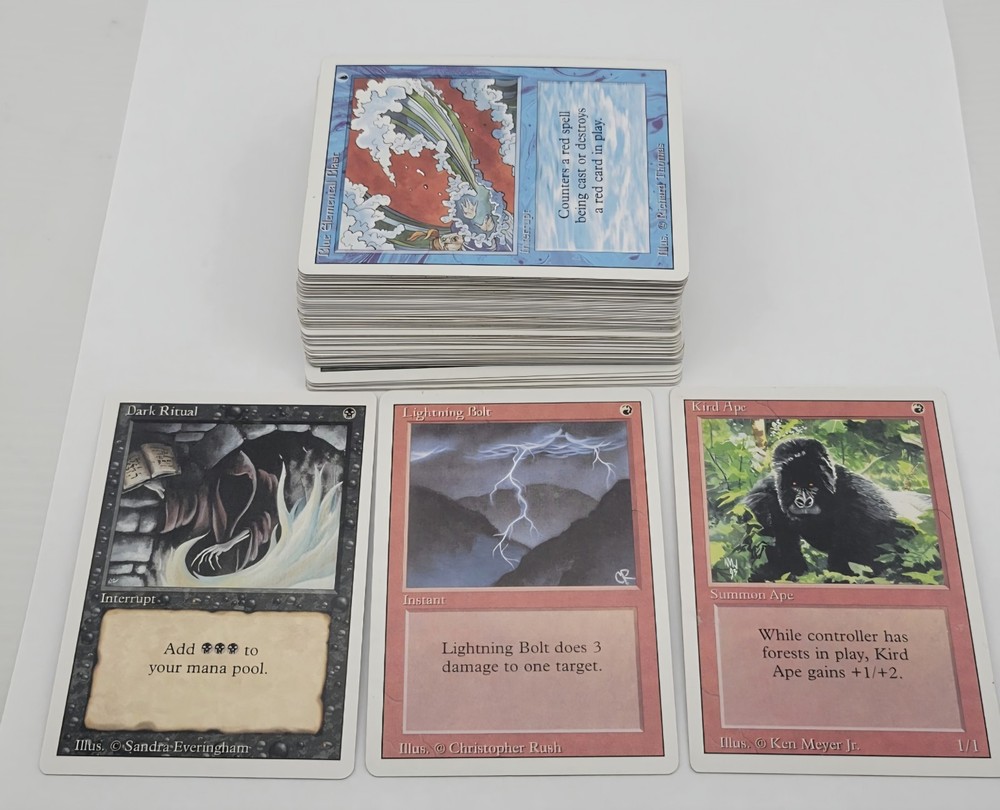 MTG Magic the Gathering Revised Common Set / 75 Cards/ LP