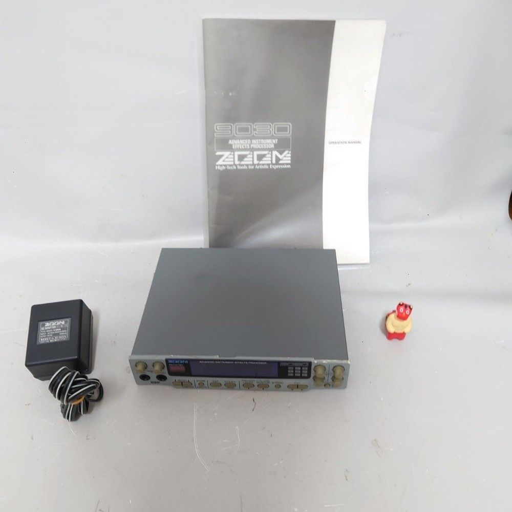 Repaired Zoom 9030 Advanced Instrument Effects Processor Confirmed Operation