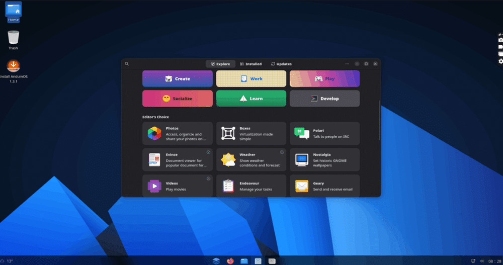 AnduinOS Bootable USB – Fast Lightweight Operating System – Windows Alternative