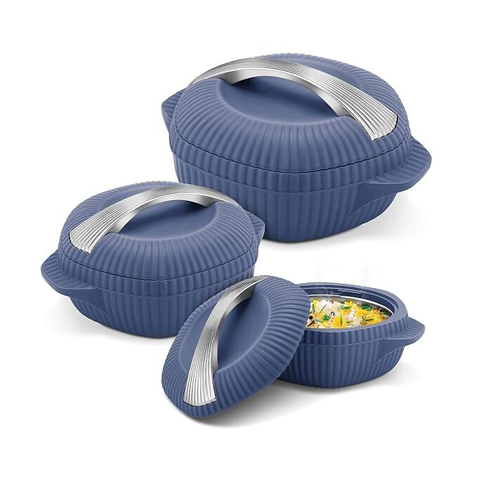 MILTON Casserole Oyster Regular Gift Set 3 Pcs Set Hotpot