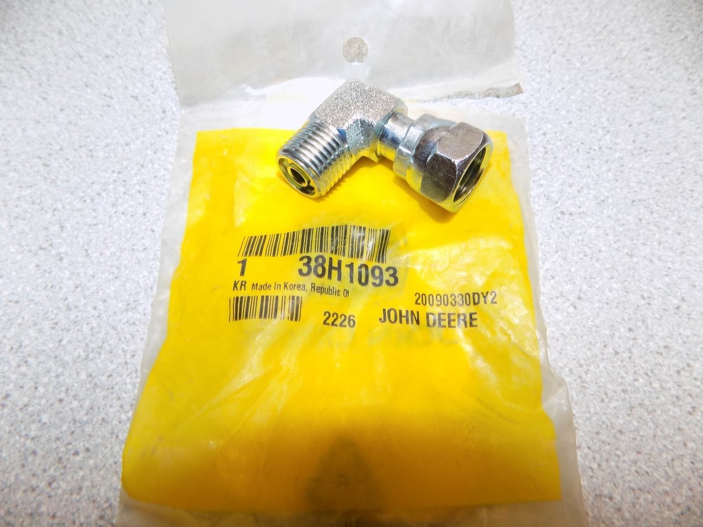 Genuine John Deere  38H1093 Elbow Fitting