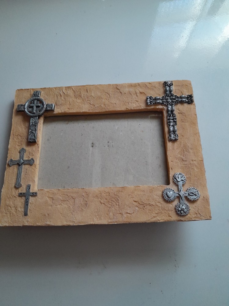 Picture Frame with Crosses