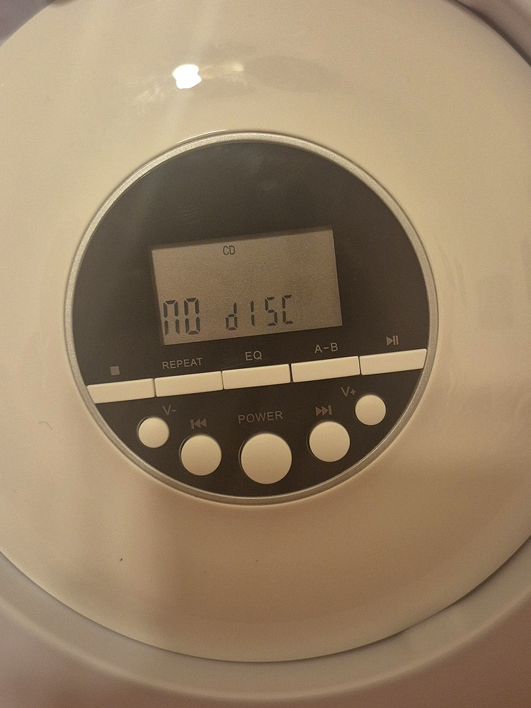 NWT Vintage CD Player Portable Compact CD Discman