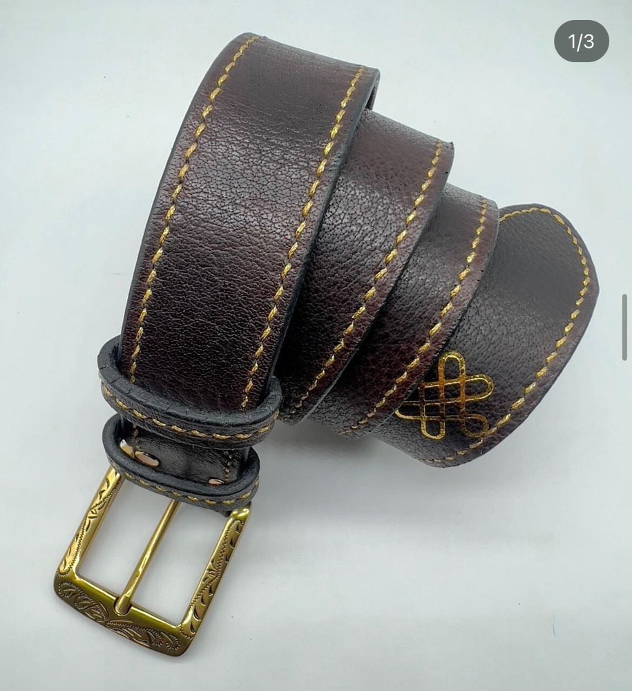 Handmade belt for men