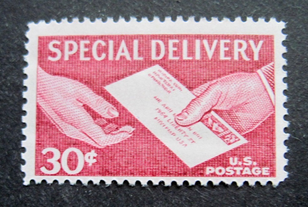 Sc # E21 ~ 30 cent Special Delivery Issue (bk15)