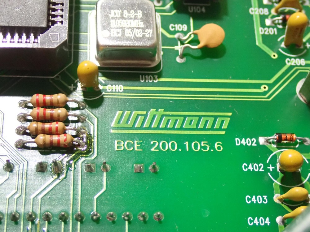 BCE-200.105.6 WITTMANN PCB CONTROL CIRCUIT BOARD REBUILT