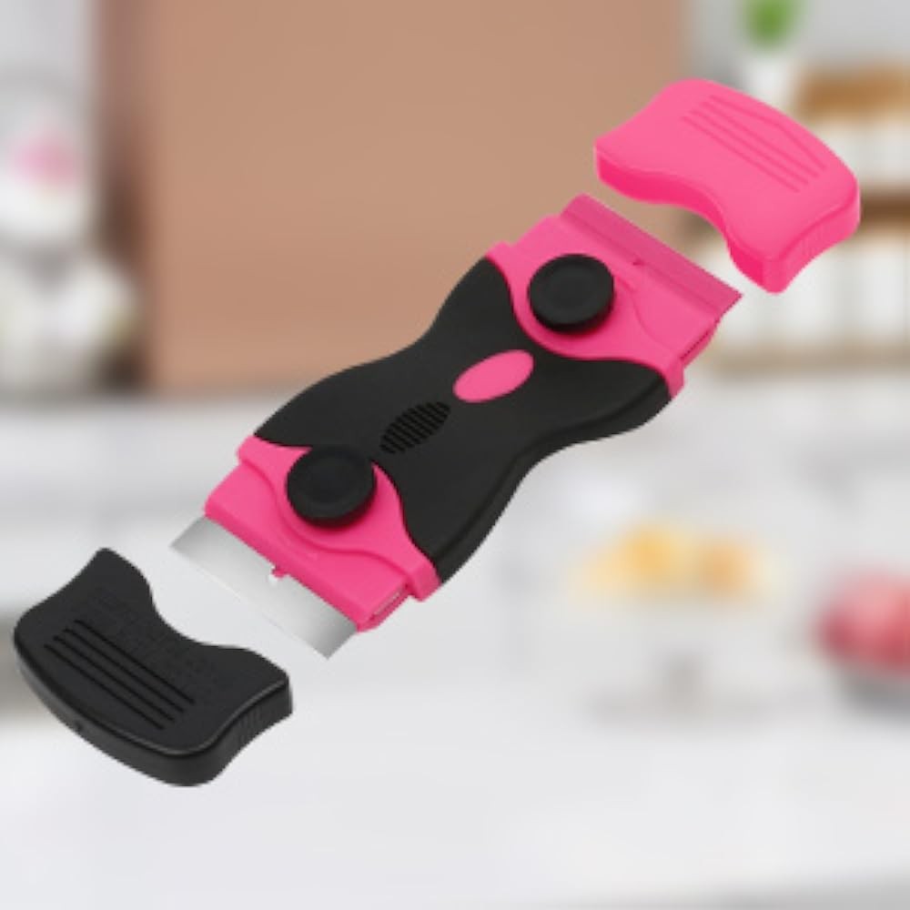 Blade Scraper - Pink Scraper for Women, 2-in-1