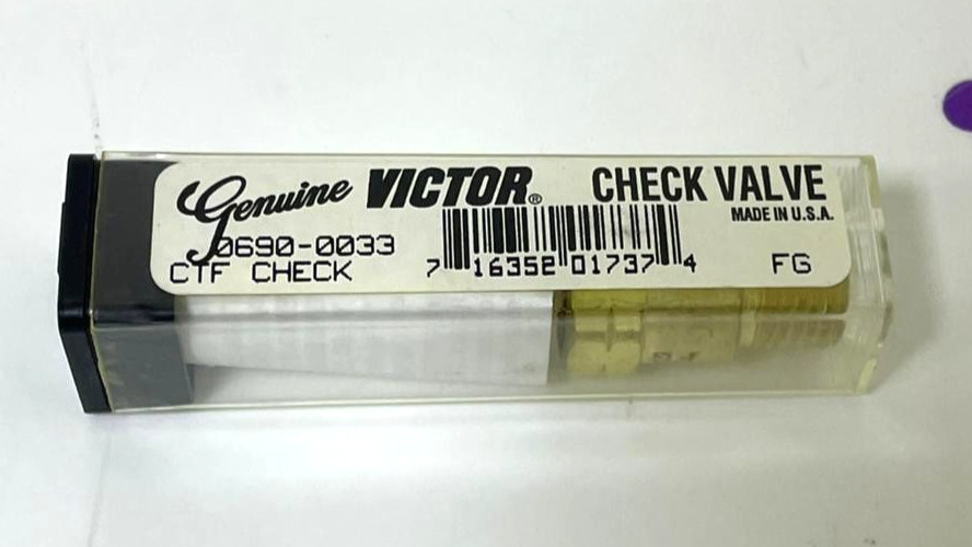 VICTOR CTF CHECK Reverse Flow Check Valve 0690-0033