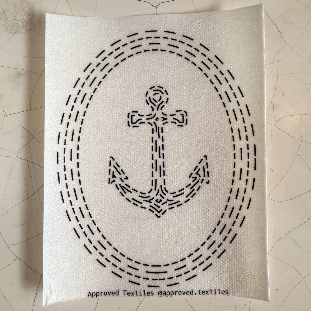 Nauticals Mending + Embellishment Transfer — Visible Mending