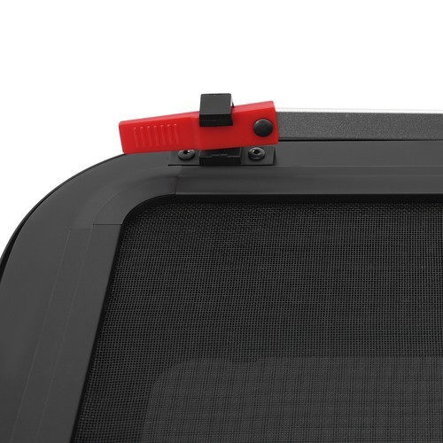 RV Exit Window W/ Trim Ring & Screen Push Out Camper Venting Window 22*15 Inch