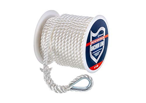 Nylon Twisted Anchor Line with Thimble