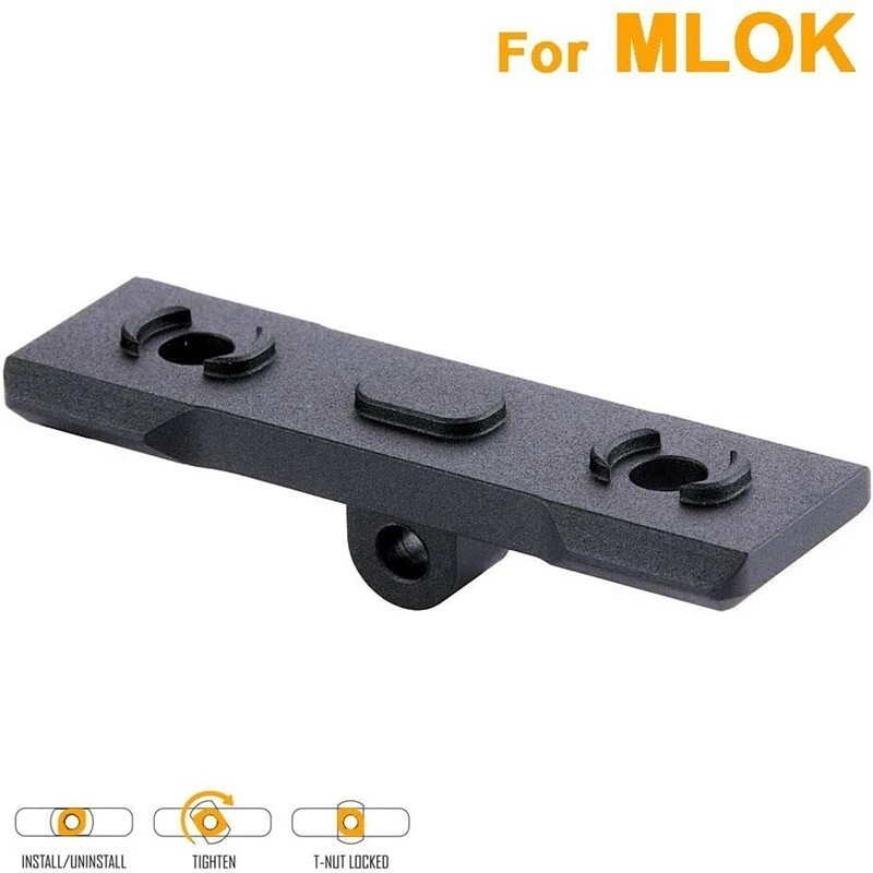 M-Lok Sling Stud / Bipod Adapter for Harris tyle Sling Stud Low Profile