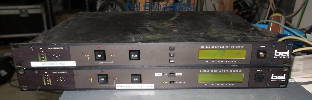 2x Bel bde6000sf digital lay off recorders