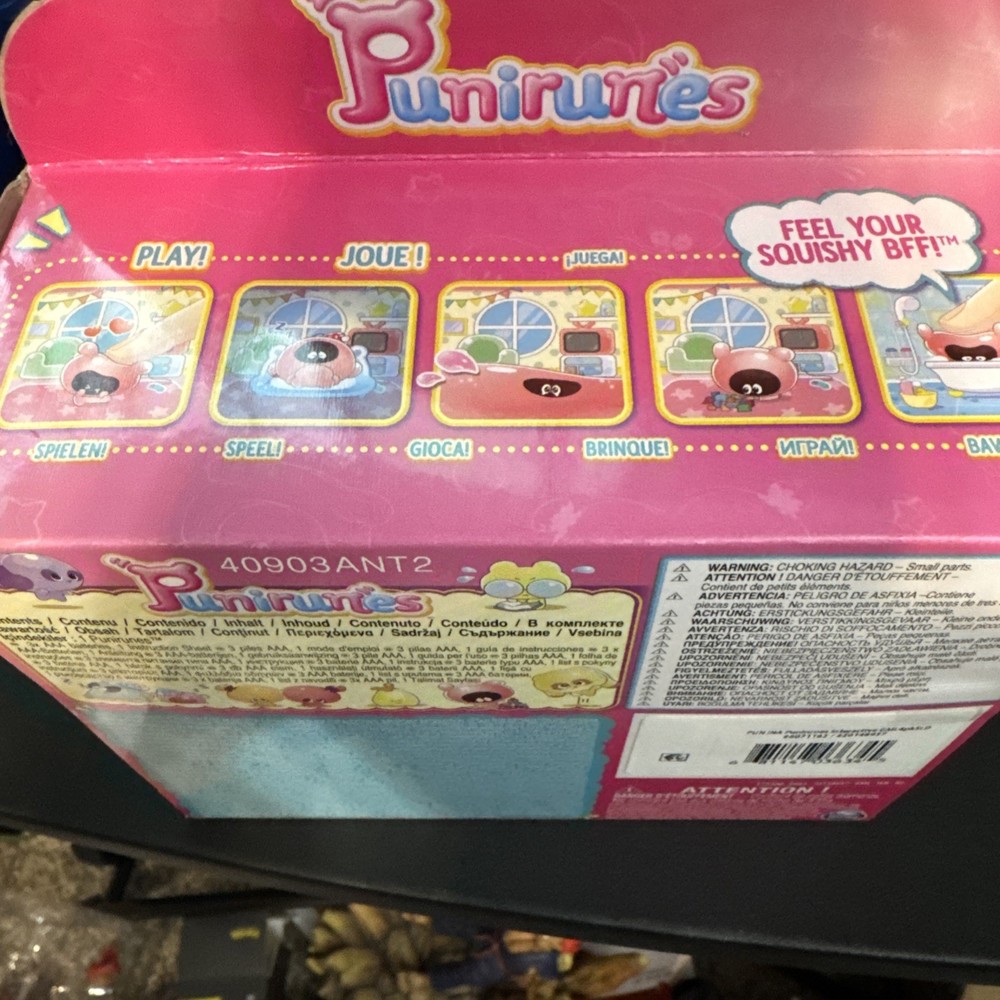 Punirunes Interactive Digital Toy - 55 Squishy Characters, Touch Screen, NIH