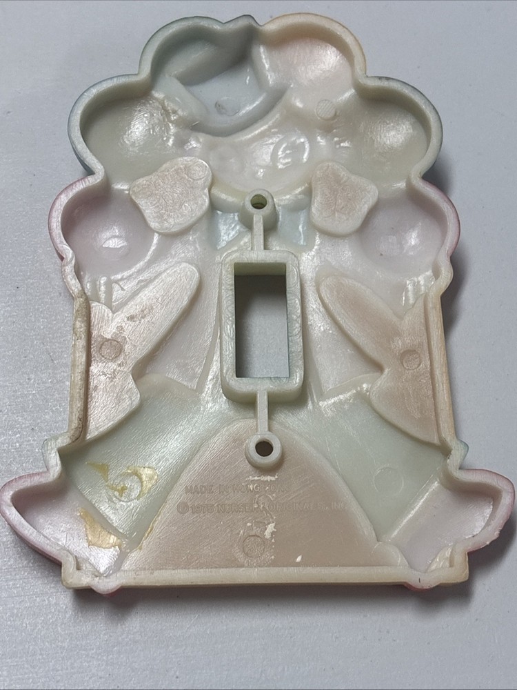 Two Vintage Light Switch Covers