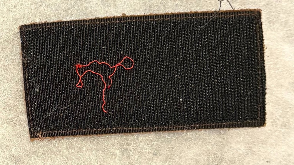 USN M. McPherson LT Jacket Name Tag