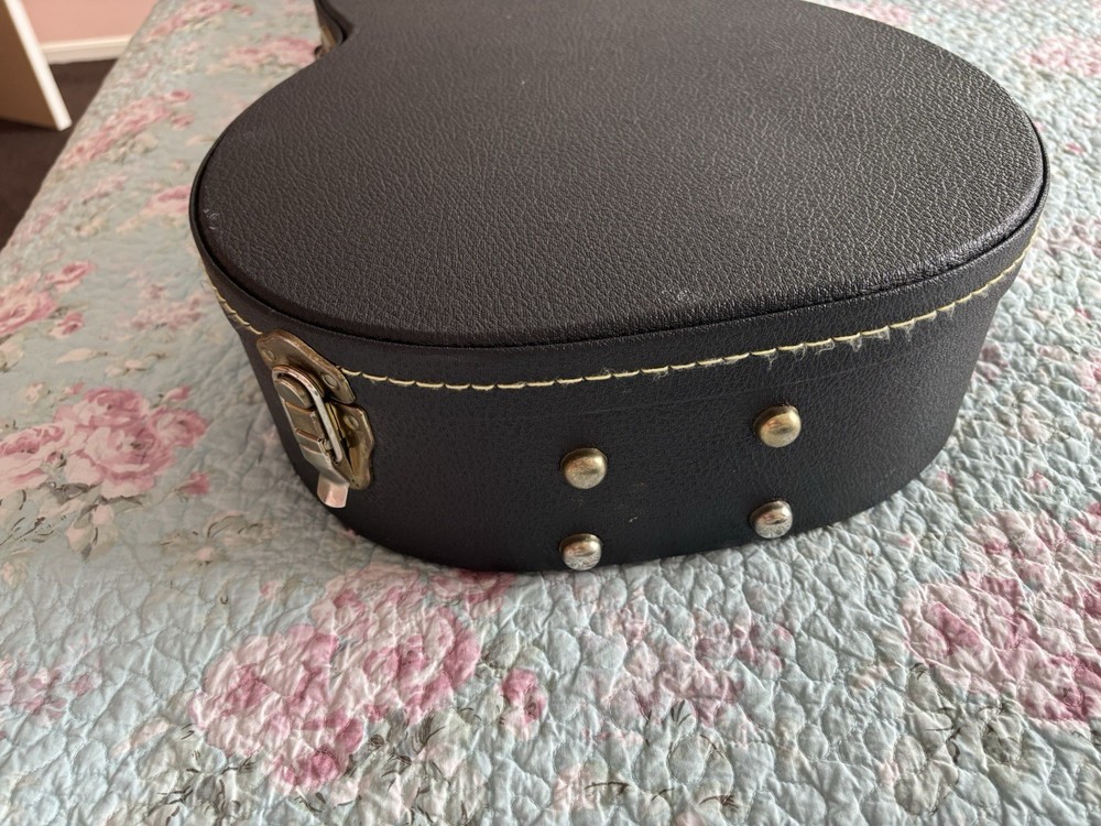1990's Parlor Guitar Hard Shell Case