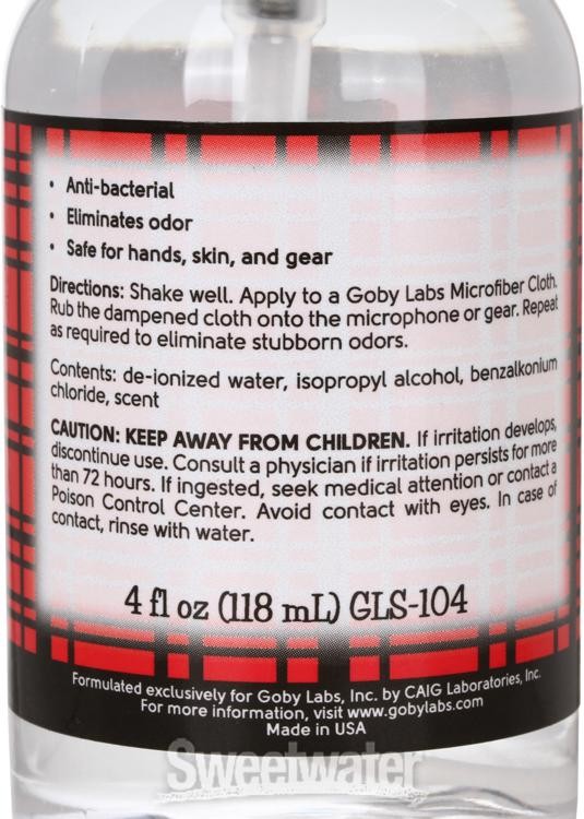 Hosa Goby Labs Microphone Sanitizer